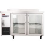 Blue Ray glass door undercounter refrigerator